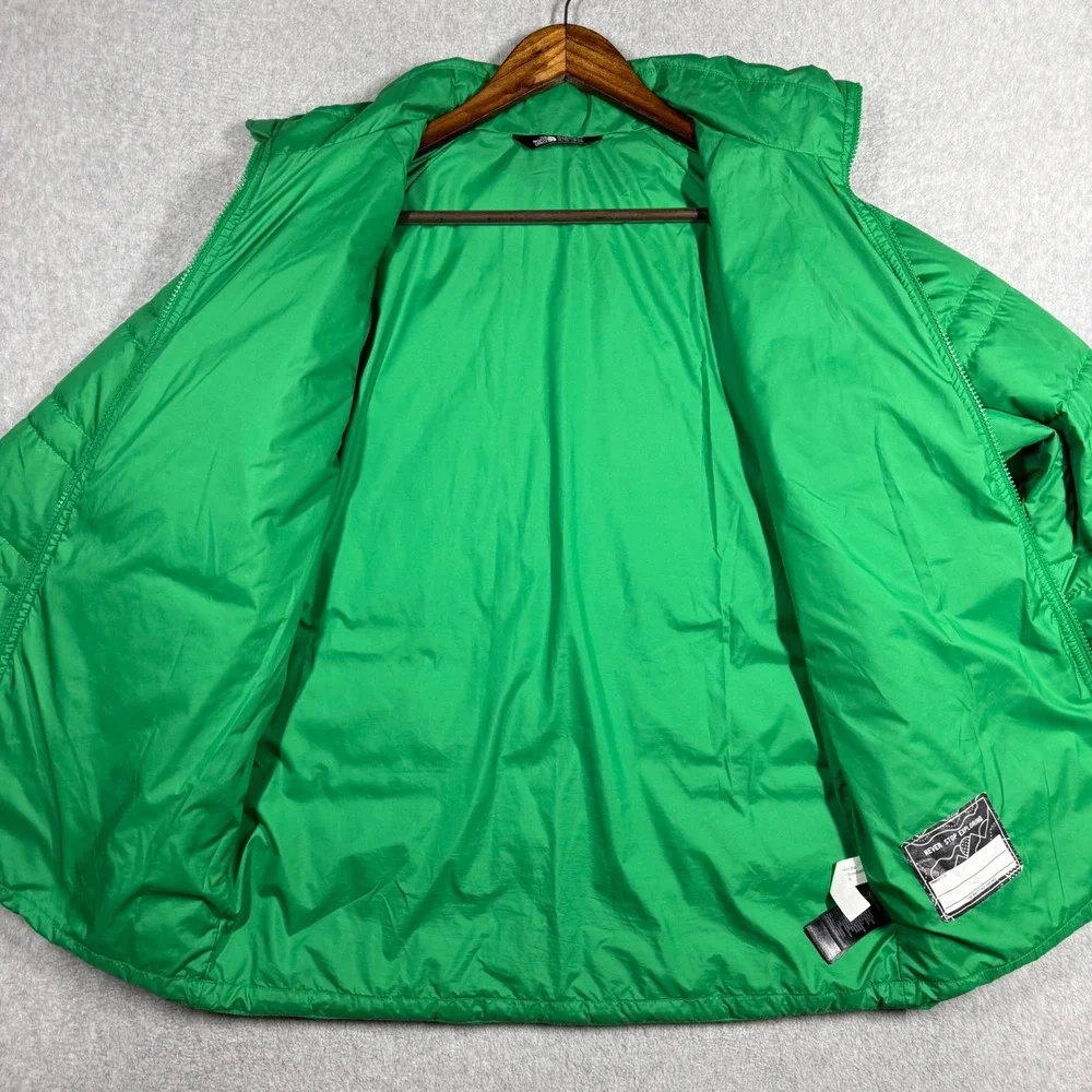 The North Face Alpz 550 Down Jacket Boys XL 18/20 Green Puffer Coat
